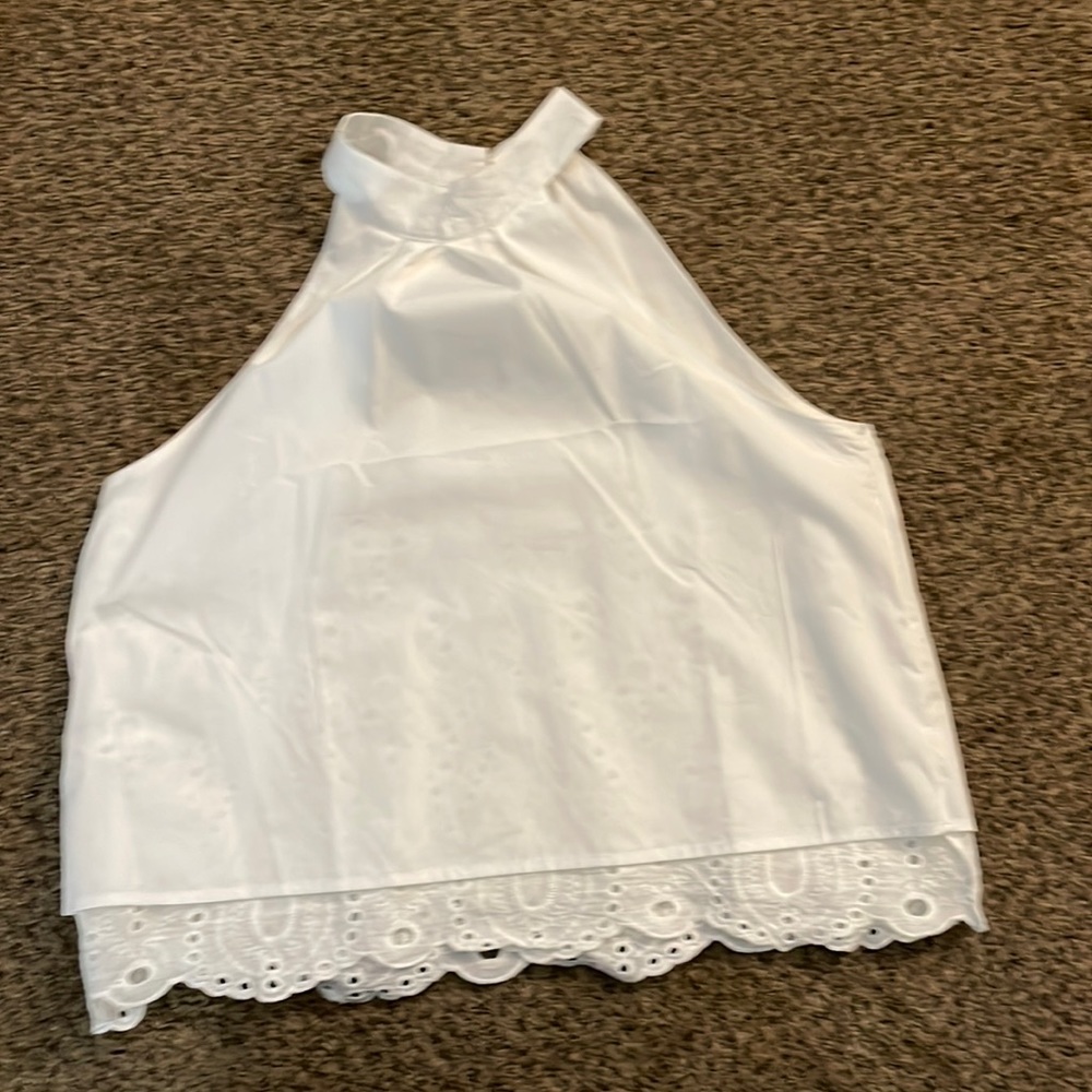White tank top